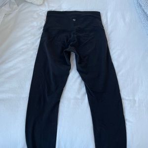 Lululemon wunder under high waisted leggings